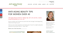 Desktop Screenshot of antiagingbeautyzone.com